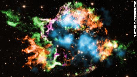The discovery of titanium bubbles in the supernova could help solve the mystery of the explosion of stars