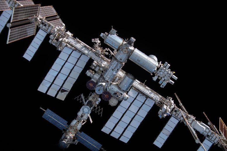 International Space Station Pictured From SpaceX Crew Dragon Endeavour