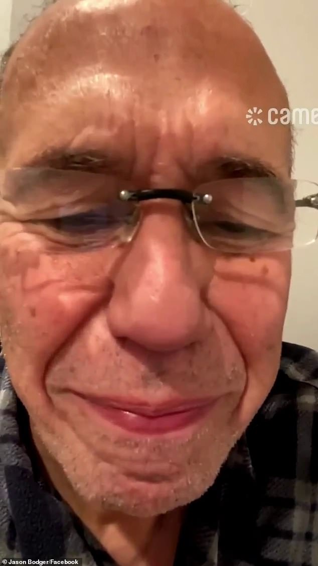 Funny to the end: Gilbert Gottfried worked until a week before his death.  The funny man starred in an advertising campaign for office space rental company Hollywood Offices to play the all-knowing celebrity