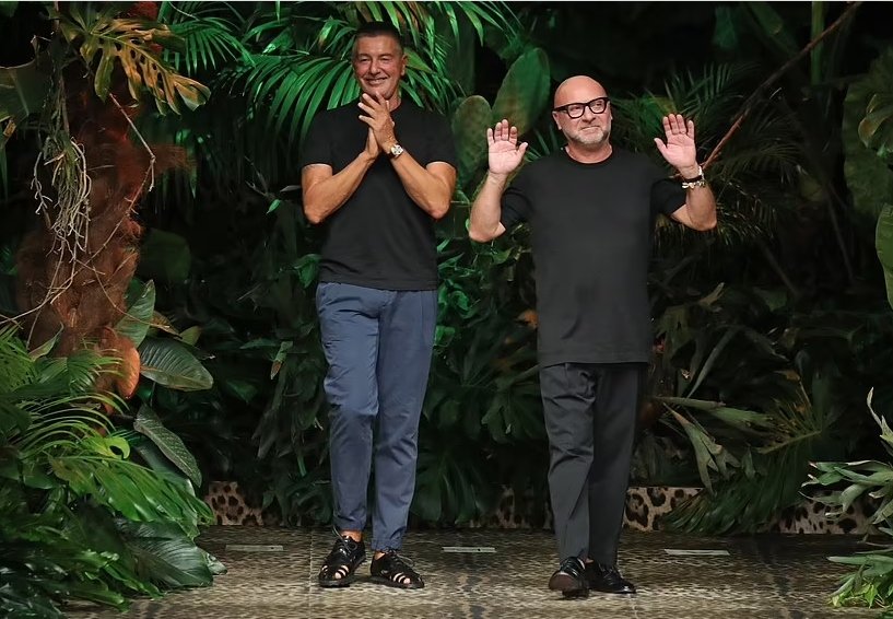 Friends: Fashion designers Stefano Dolce and Domenico Gabbana have a long-term relationship with the Kardashian family