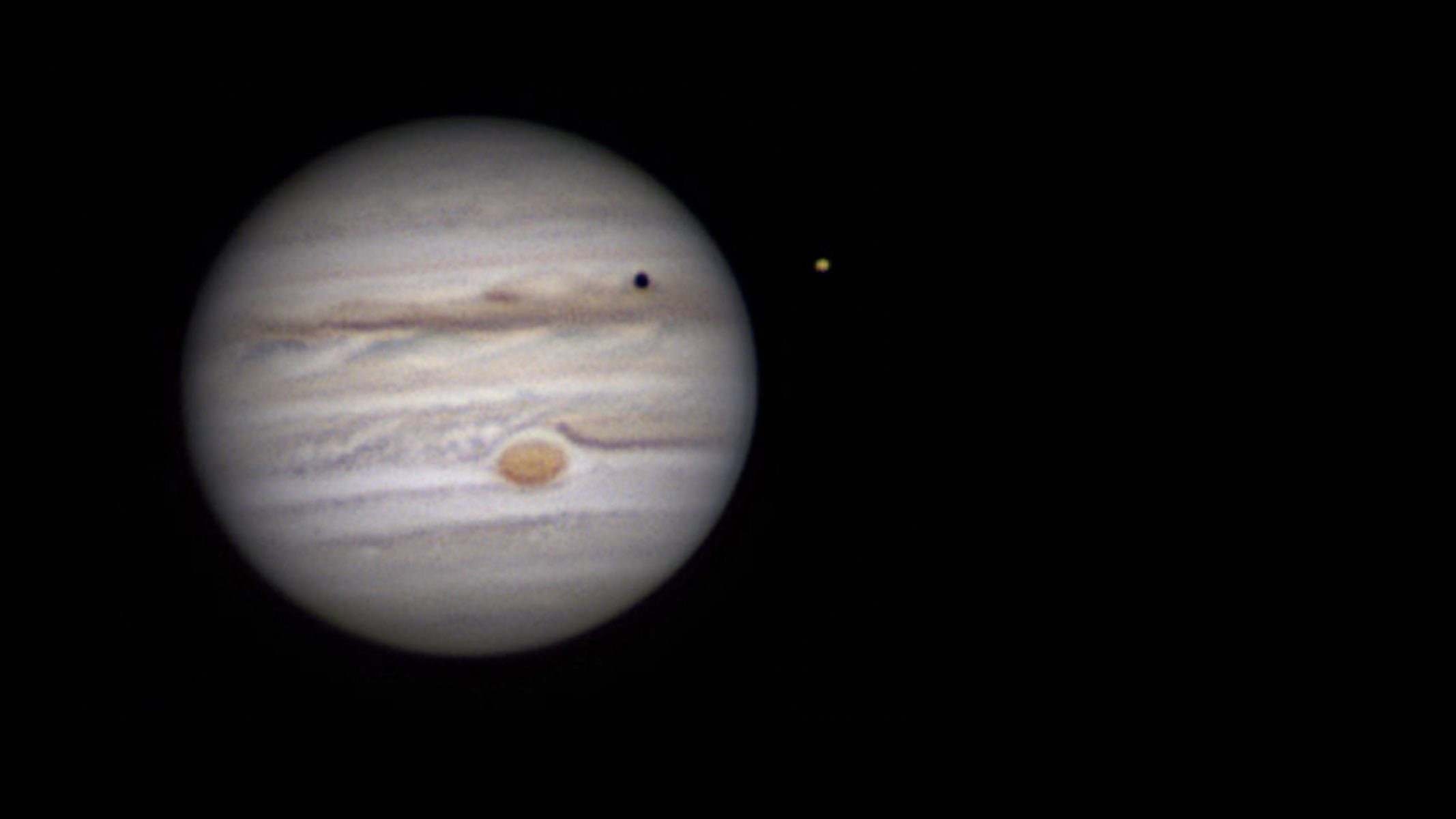 Image of Jupiter taken by the Celestron Advanced Telescope