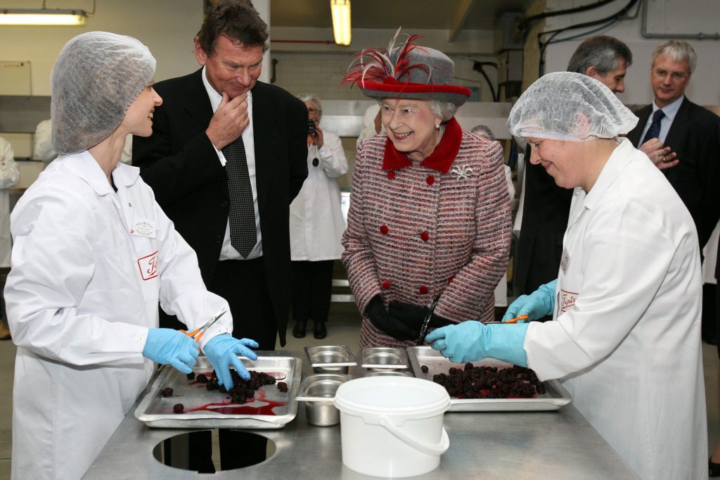 "The Queen would eat strawberries three or four nights a week at Balmoral if they were in season," McGrady said.