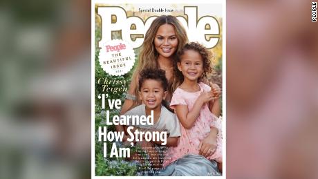 Chrissy Teigen and Children's Blessing Cover People's #39;  s & # 39;  Beautiful & # 39 ;  the case 