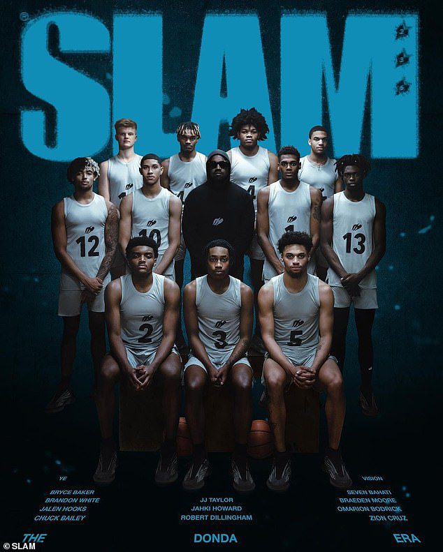 Doves: Donda Doves appeared on the cover of Slam recently.  Their uniforms can indicate an idea of ​​what will come of Doves branded merchandise