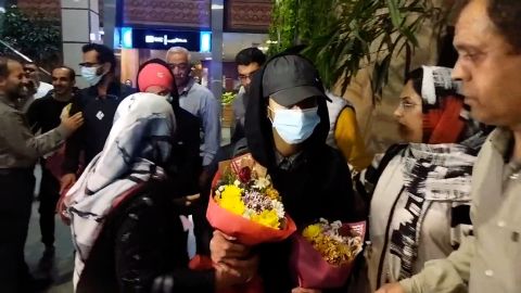 Rakabi had the public's support when she returned to Tehran in October.